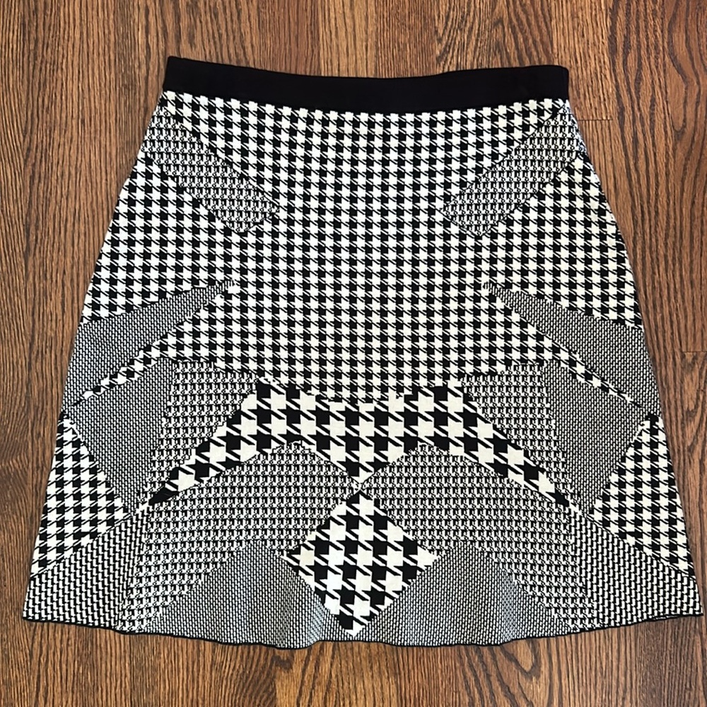 Grace Elements Houndstooth Geometric Pattern Knit… - image 1